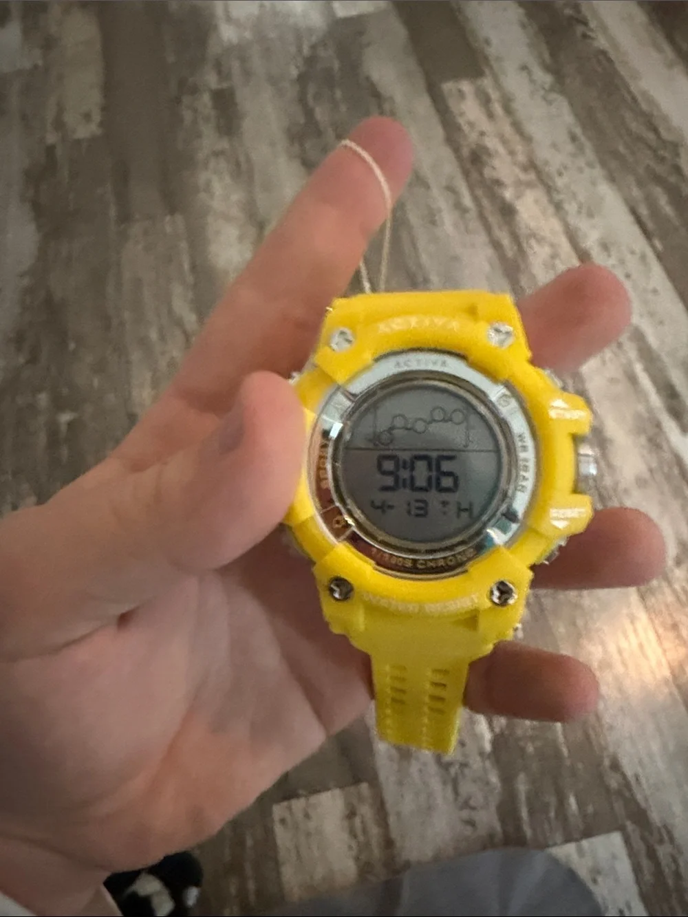 Ativa Yellow Digital Chronograph Sport Watch
